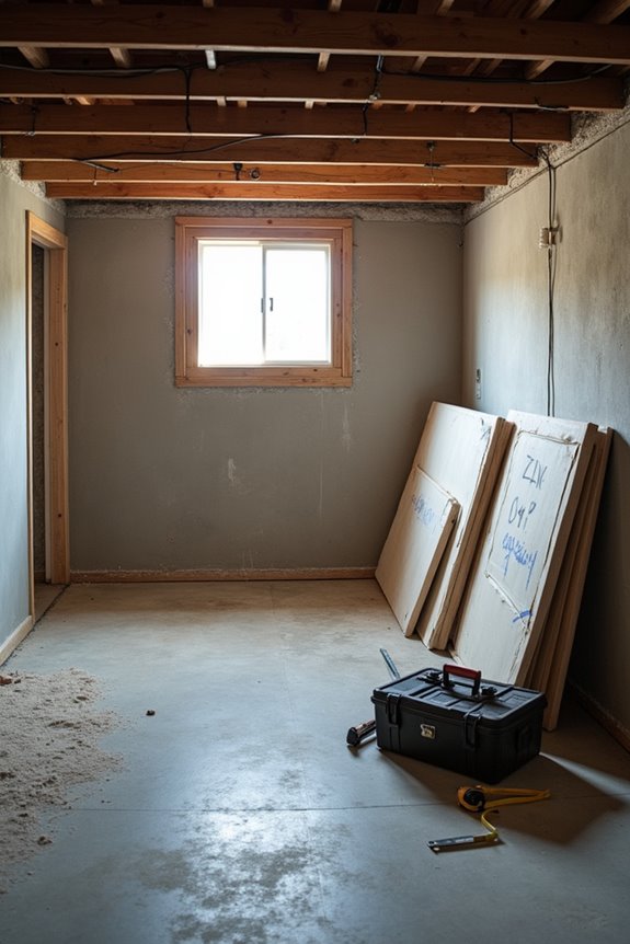 costs vary with basement size and scope of work