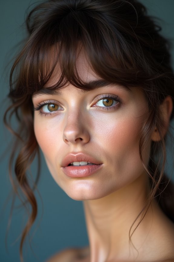 curtain bangs versatile styling options