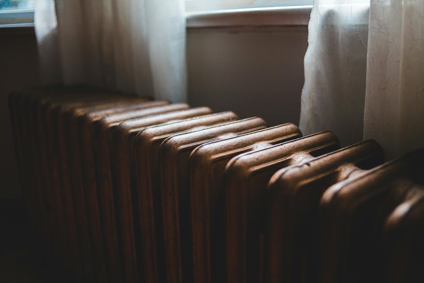 do curtains retain house heat