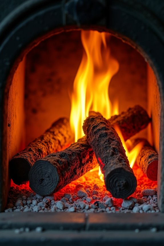 firebox houses combustion chamber components