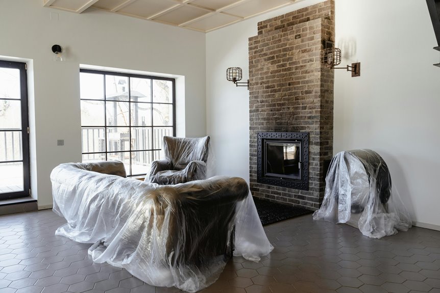 five simple fireplace covering methods