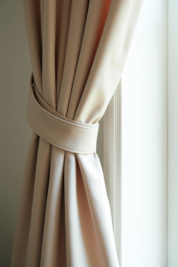 10 Steps to Hanging Curtains Like a Pro 9 fluff fold tie steam