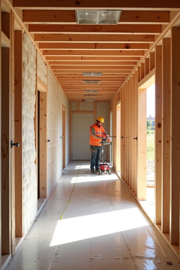 framing walls insulation access planning