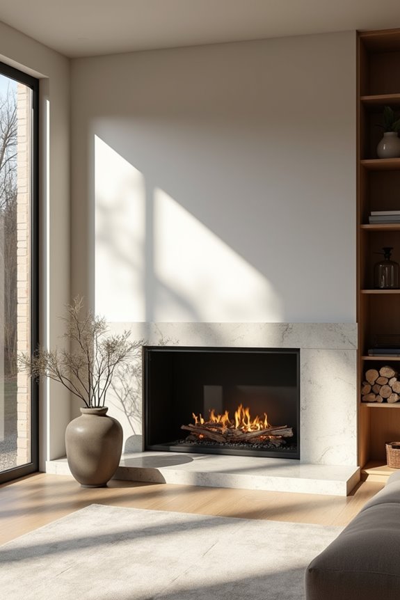 gas fireplace boosts resale value