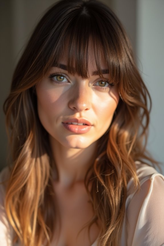 Maintaining Curtain Bangs: A High-Maintenance Style Guide 2 heat safe lightweight bangs protection