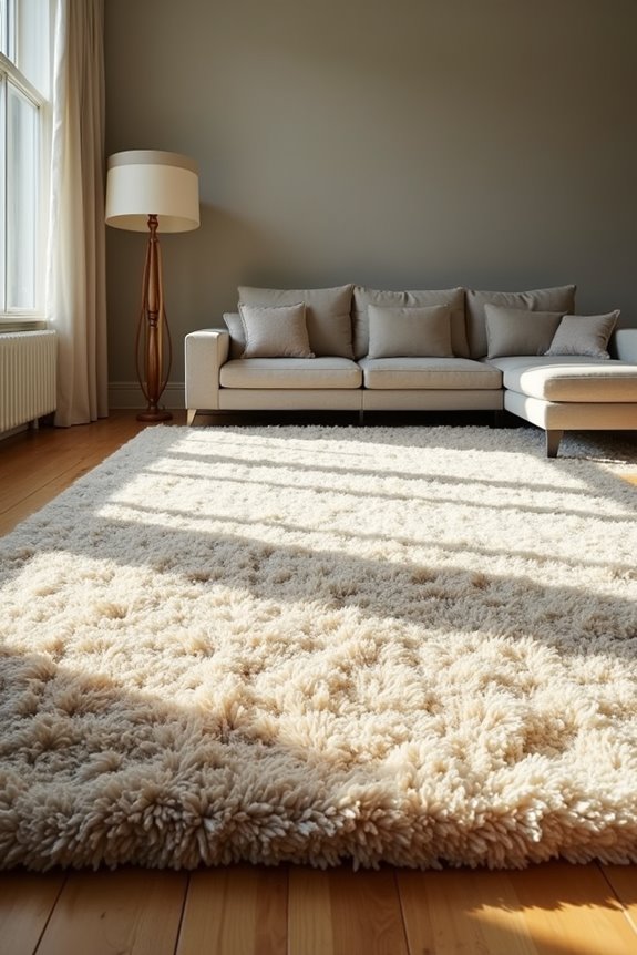 What Size Range Do Big Living Room Rugs Come In? 3 matching rug size to room layout thoughtfully