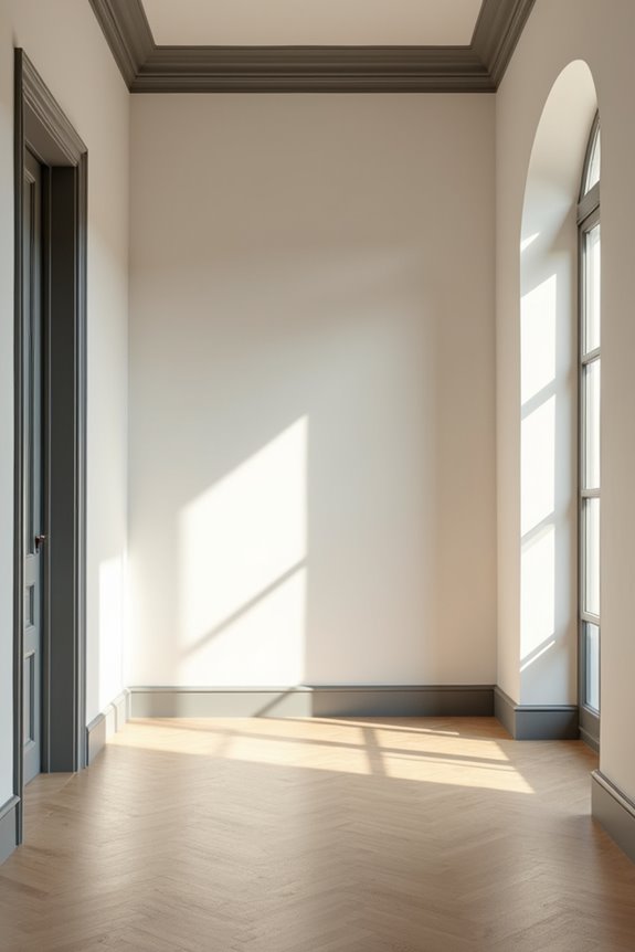 Should Trim Be the Same Color as Walls or Contrasting? 11 matching trim to walls saves time and money
