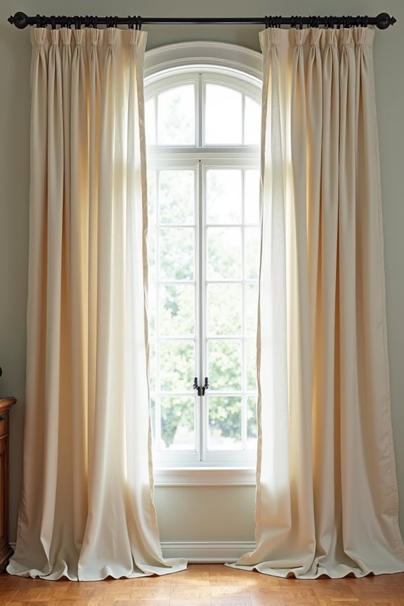 measure each pane uniform floor level