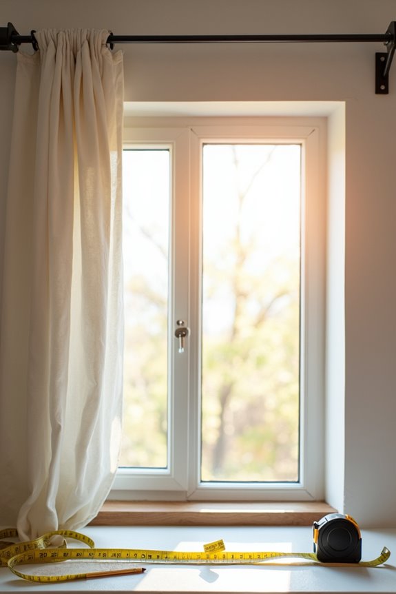 5 Steps to Get Your Curtains Measured Right 2 measuring tools and placement choices