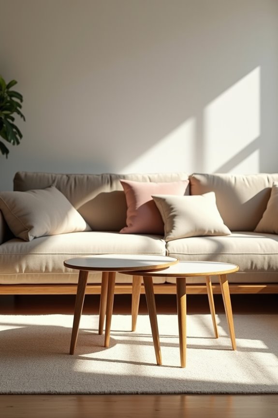 Do Living Rooms Need Coffee Tables? 5 nesting tables for flexible living