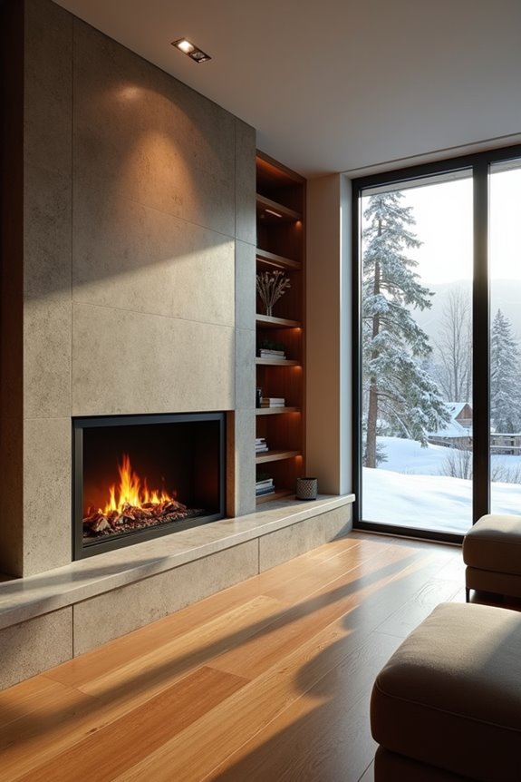 regional climate shifts fireplace value