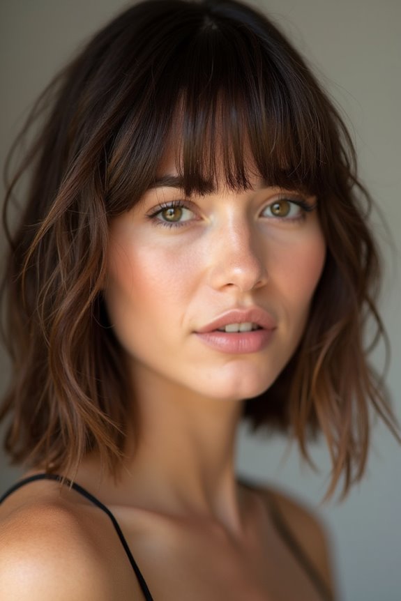 Maintaining Curtain Bangs: A High-Maintenance Style Guide 6 regular trims dry shampoo light washing