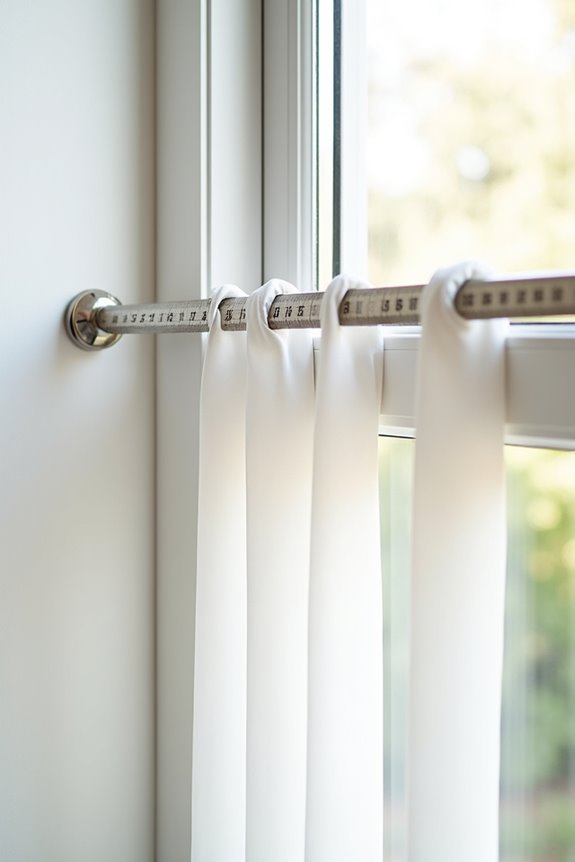 What Do You Need to Measure for Curtain Width 1 rod position determines finished width fullness