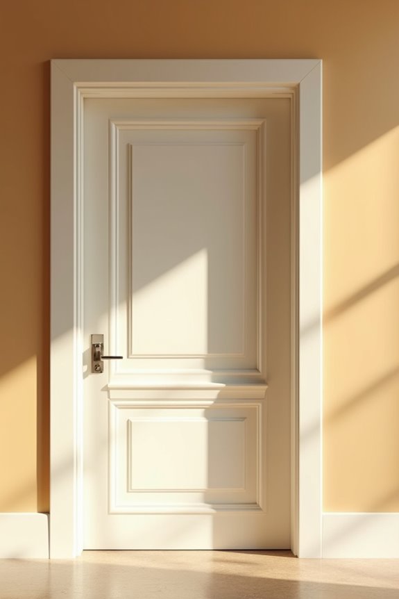 Should Trim Be the Same Color as Walls or Contrasting? 1 seamless color varied sheens