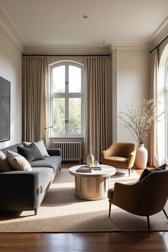 seating defines space flow