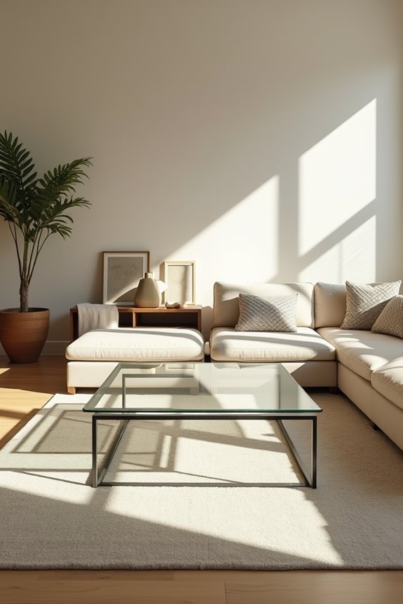 Do Living Rooms Need Coffee Tables? 2 smaller space with coffee table