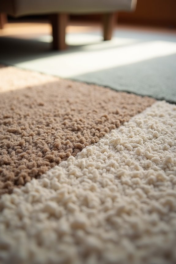 soft durable carpet options textured or loop