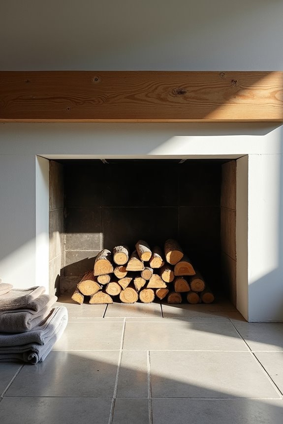 temporary vs permanent fireplace closures decision