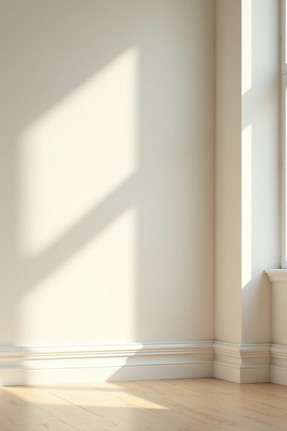Should Trim Be the Same Color as Walls or Contrasting? 12 test trim color under daylight conditions