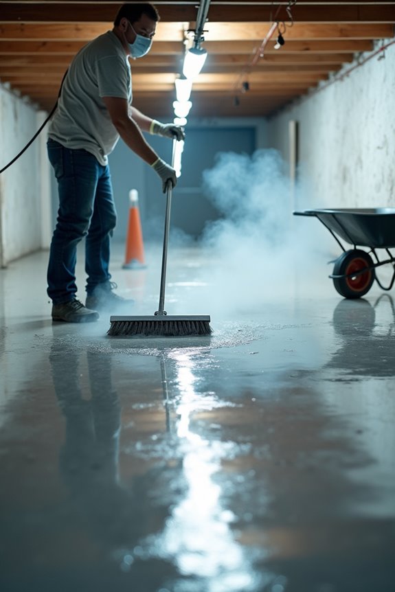 thoroughly clean degrease remove coatings