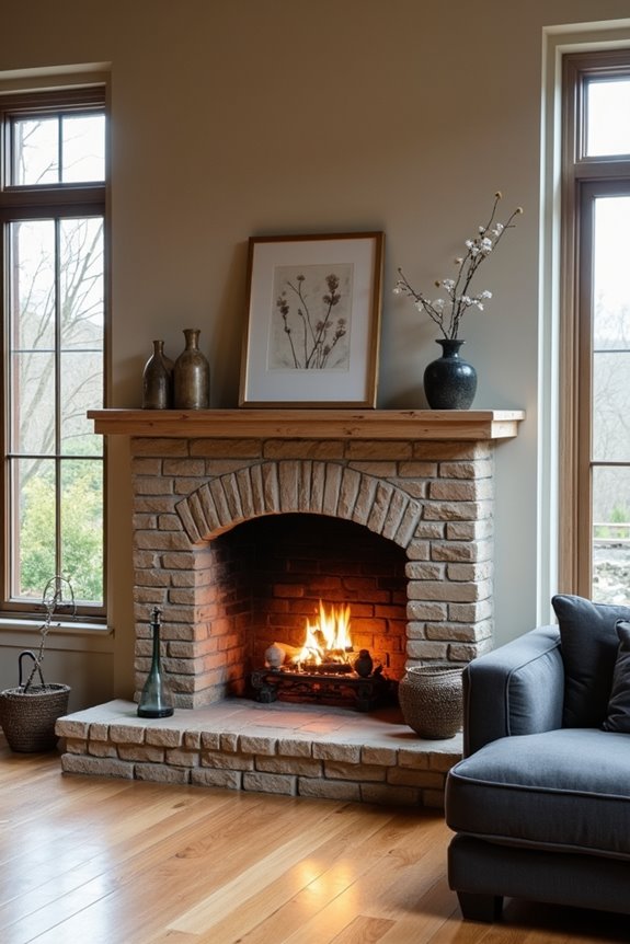 well maintained fireplaces boost resale value