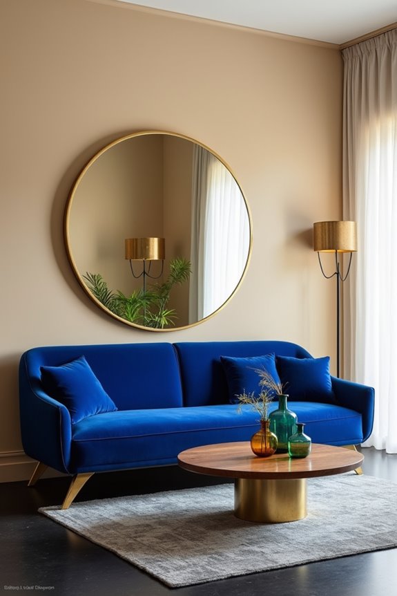 5 Formal Living Room Ideas to Elevate Your Home 2 bold wallpaper anchors elegant palette