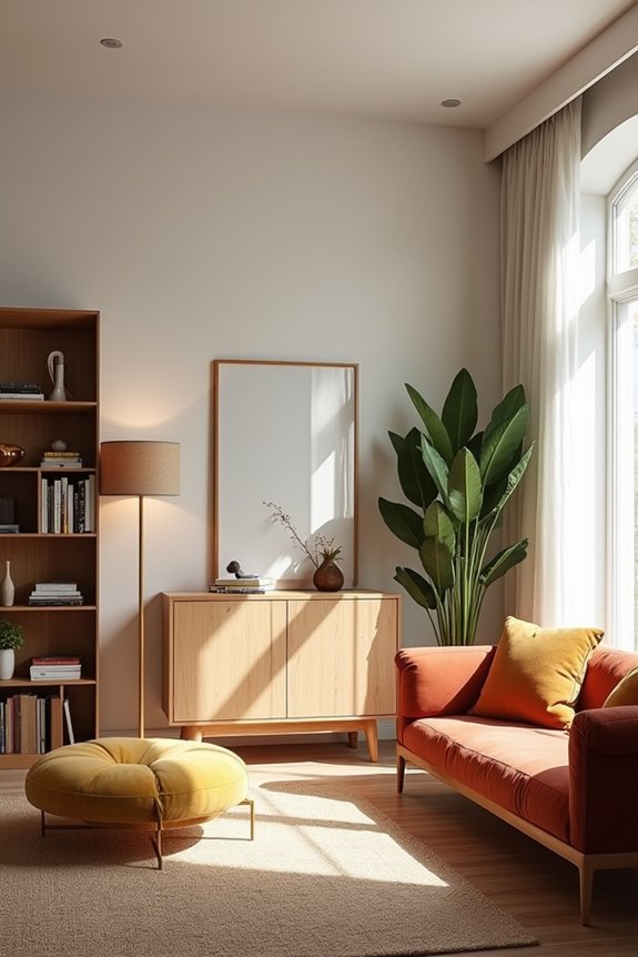 5 Stylish Alcove Ideas to Transform Your Living Room 2 freestanding symmetry seamless integration
