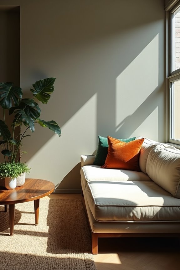 10 Sitting Room Ideas to Transform Your Space 1 grounding greens with coordinated neutrals
