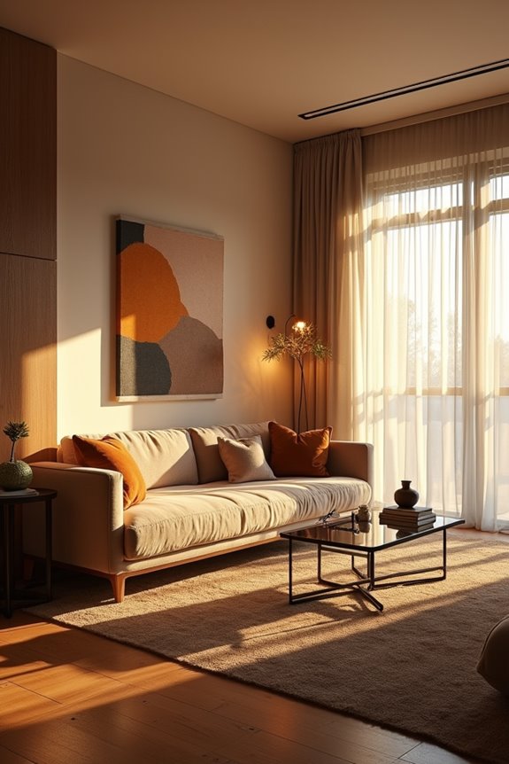10 Sitting Room Ideas to Transform Your Space 2 layered lighting for day to night