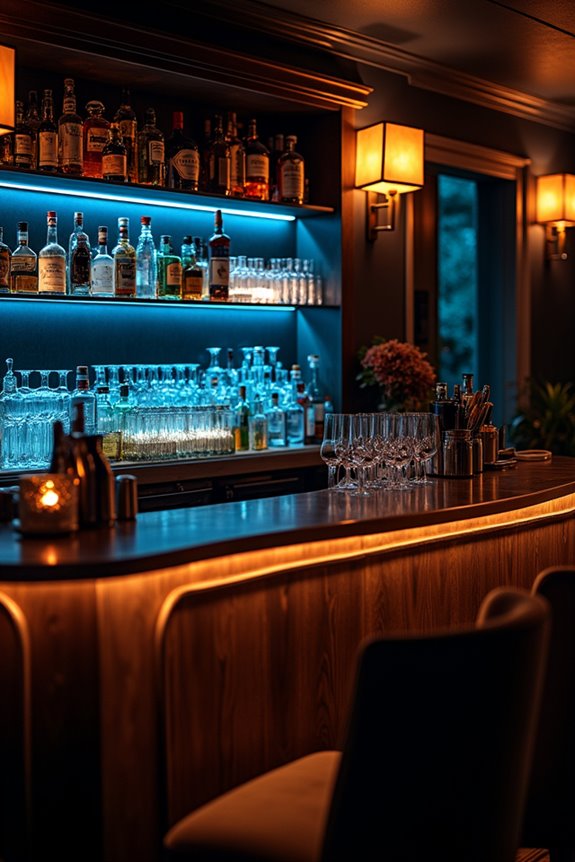 layered lighting for versatile mood