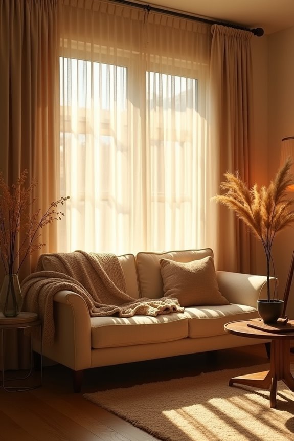 layered warmth with soft textures