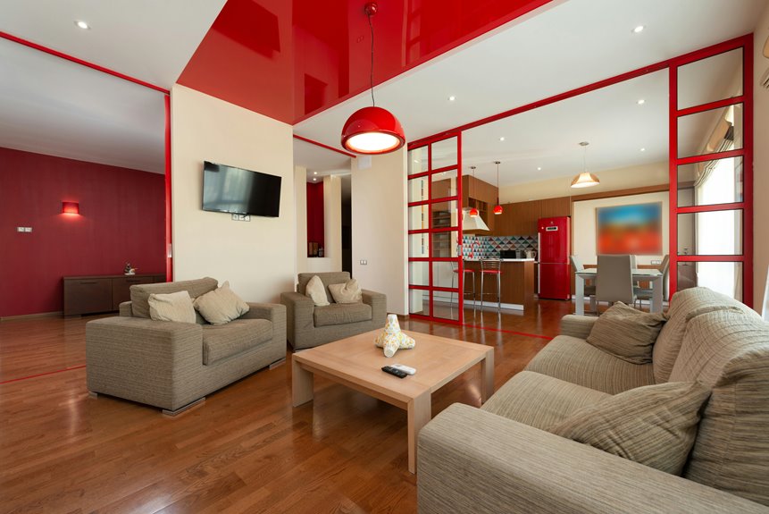 long living room layout optimization ideas