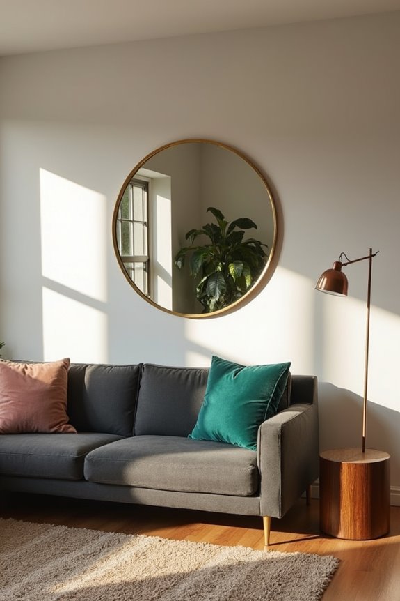 mirror frames harmonize with decor