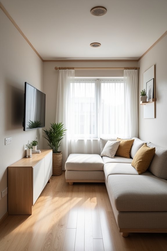 10 Mobile Home Living Room Ideas to Maximize Your Space 1 multi functional mobile home furniture