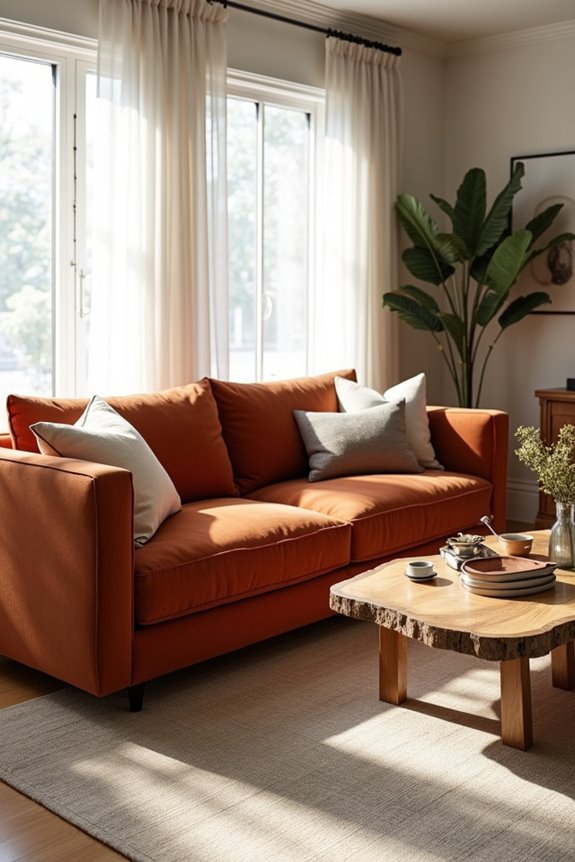 reclaimed wood rust sofa harmony