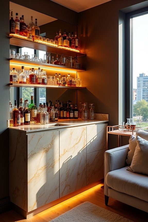 sturdy bar barnwood backdrop