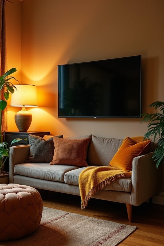 velvet warmth with vintage accents
